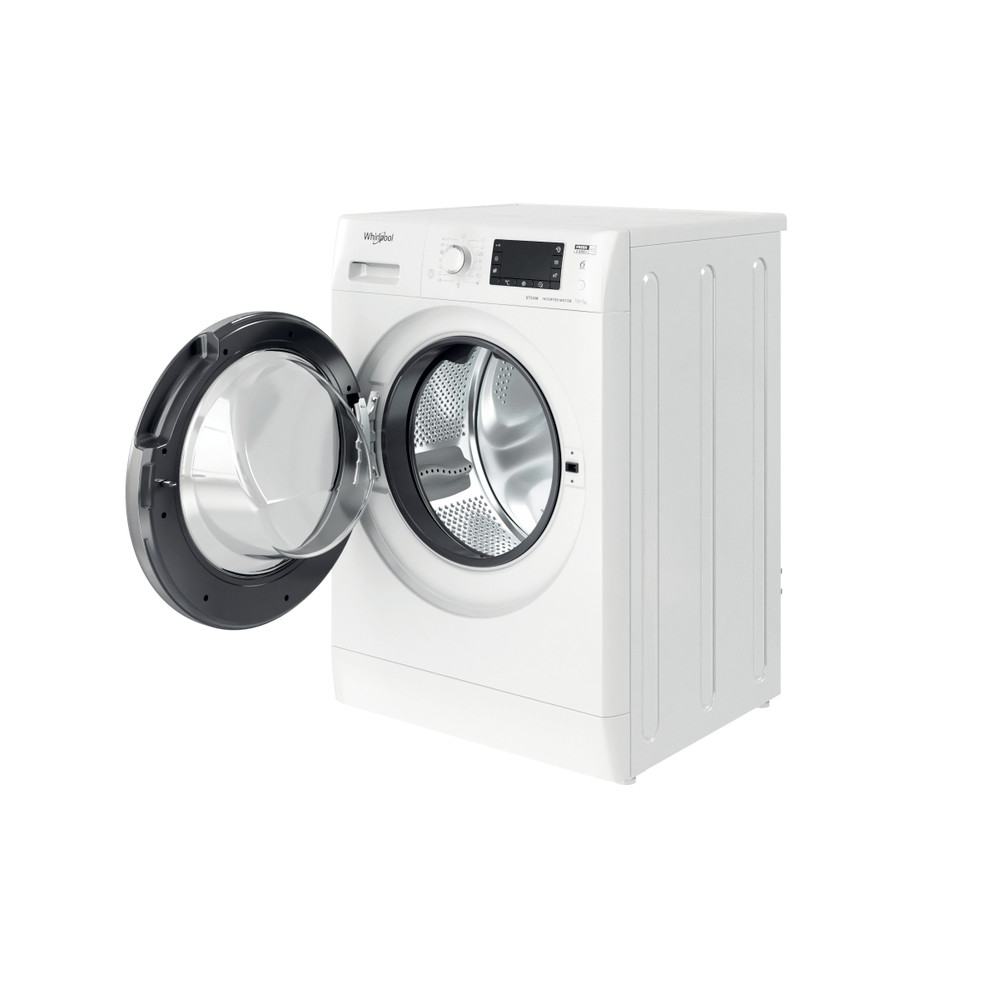 Whirlpool Lavadora secadora Libre instalación FWDD 1071682 WSV EU N Blanco Cargador frontal Perspective open