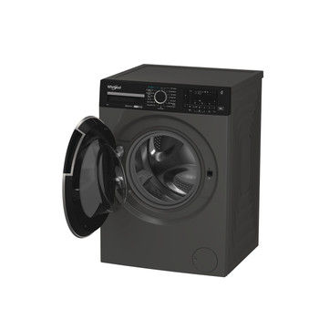 Whirlpool Pračka Volně stojící WPM 99G ADS EE Manhattan Grey Předem plněná A Perspective open