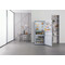 Whirlpool Fridge-Freezer Combination Free-standing W84BE 72 X UK 2 Inox 2 doors Perspective
