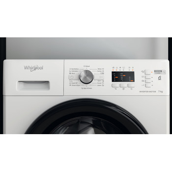 Whirlpool Maşină de spălat rufe Independent FFL 7038 B EE Alb Încărcare frontală D Lifestyle control panel