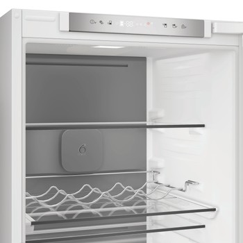 Whirlpool Kombinovaná chladnička s mrazničkou Vstavané WHK2 5293 B5E2 Zinc Metal 2 doors Control panel