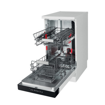 Whirlpool Mosogatógép Szabadonálló WSFO 3T223 P Szabadonálló E Perspective open
