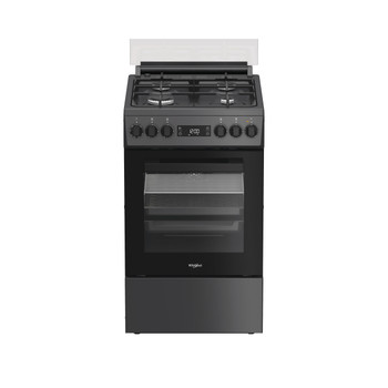 Whirlpool Sporák W5G8LMTA Antracit Plynová Frontal