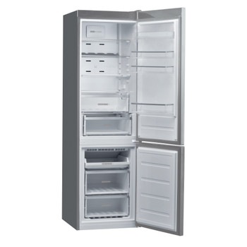 Whirlpool Kombinirani hladnjak Samostojeći W9 931A IX Inox 2 doors Perspective open