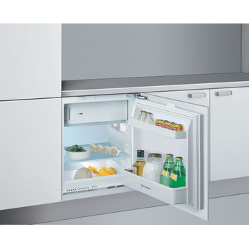 Indesit Refrigerador Encastre IN TSZ 1612 1 Acero Perspective open