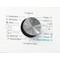 Whirlpool Washing machine Samostojeći FFB 7458 BV EE Bela Prednje punjenje B Perspective