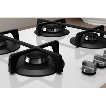 Indesit Placa ING 61T/WH Branco Gás Heating element