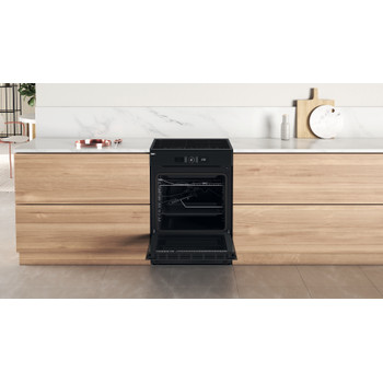 Whirlpool Cuisinière WS68IS8APBP/E Noir Non Lifestyle detail