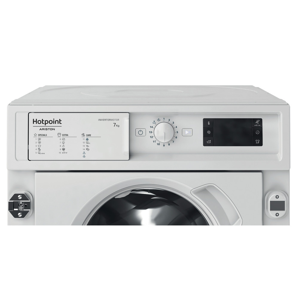 Hotpoint_Ariston Lavadora Incorporado BI WMHG 71483 EU N Blanco Cargador frontal D Control panel