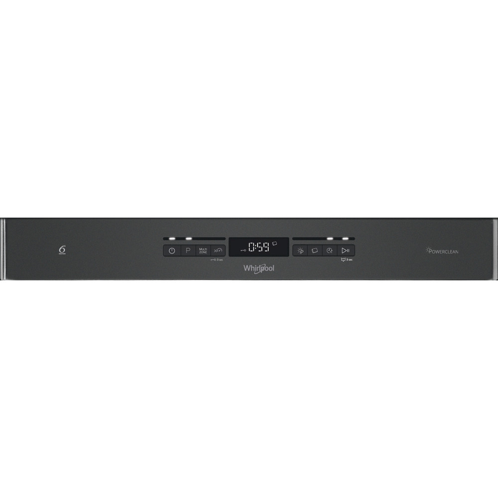 Whirlpool Diskmaskin Inbyggda WUO 3T333 PF Underbyggd D Control panel