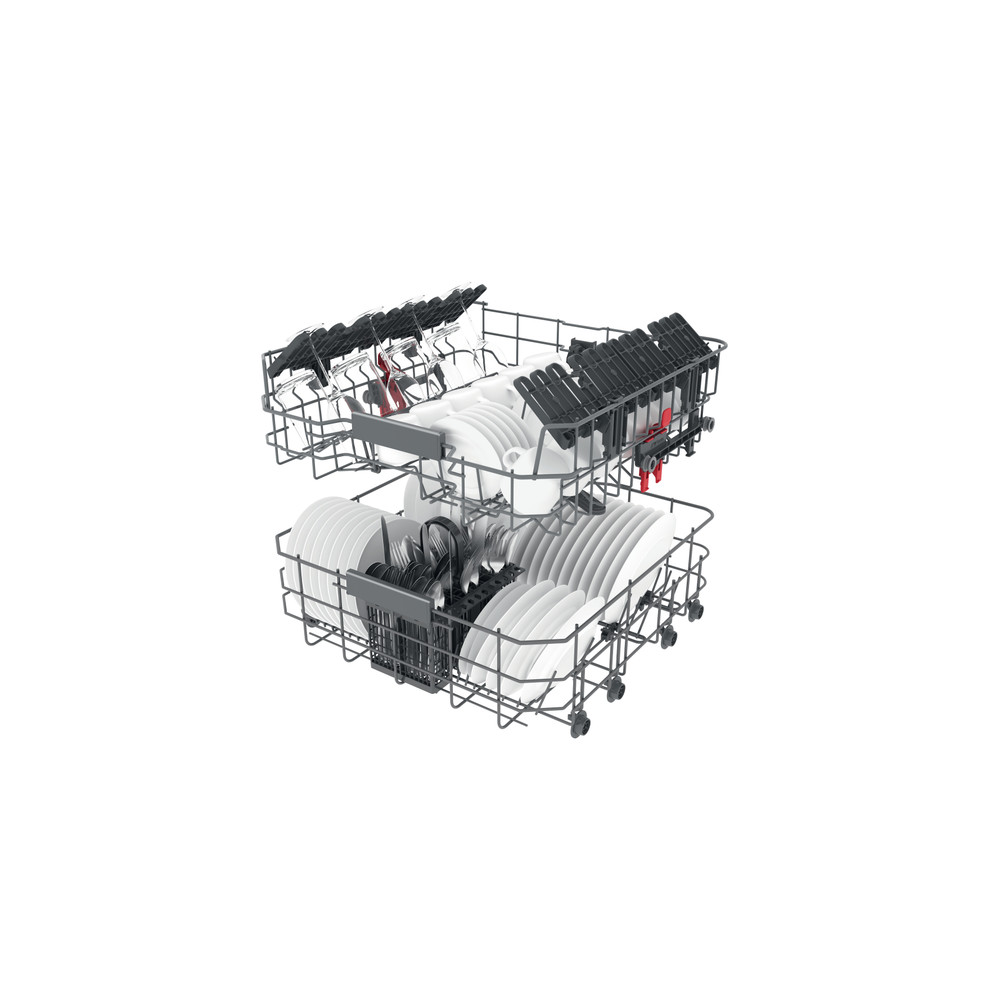 Whirlpool Lave-vaisselle Encastrable WKIC 3C26 Tout intégrable E Technical Translucent