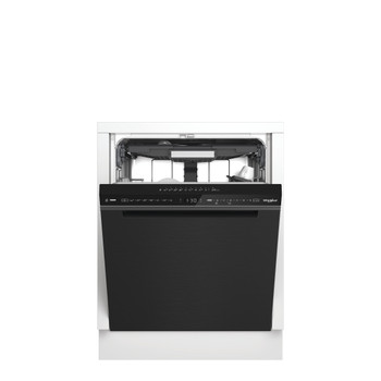 Whirlpool Mosogatógép Beépíthető W7U HS61BS Alulra építhatő A Frontal open