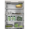 Whirlpool Kombinētais ledusskapis/saldētava Iebūvējams WHC20 T352 Balts 2 doors Perspective open