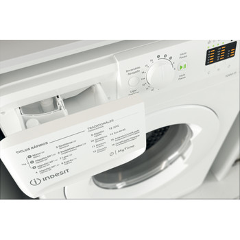 Indesit Máquina de lavar roupa Livre Instalação MTWA 71252 W SPT Branco Carga Frontal E Drawer