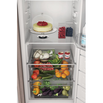 Indesit Koelkast Ingebouwd INSD18A011B1 Staal Drawer