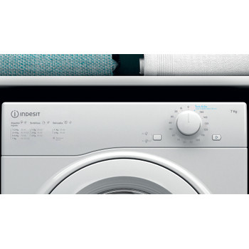 Indesit Secadora I1 D70W SPT Blanco Lifestyle control panel
