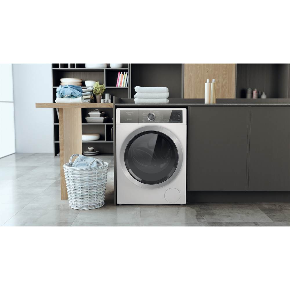Hotpoint_Ariston Lavadora Libre instalación H8 89AD GPOWER SPT Blanco Cargador frontal A Lifestyle frontal