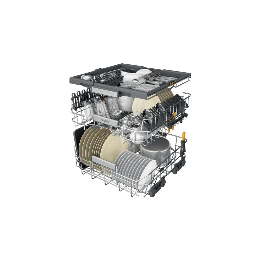 Whirlpool Mosogatógép Beépíthető W7I HT40 T Full-integrated C Technical Translucent