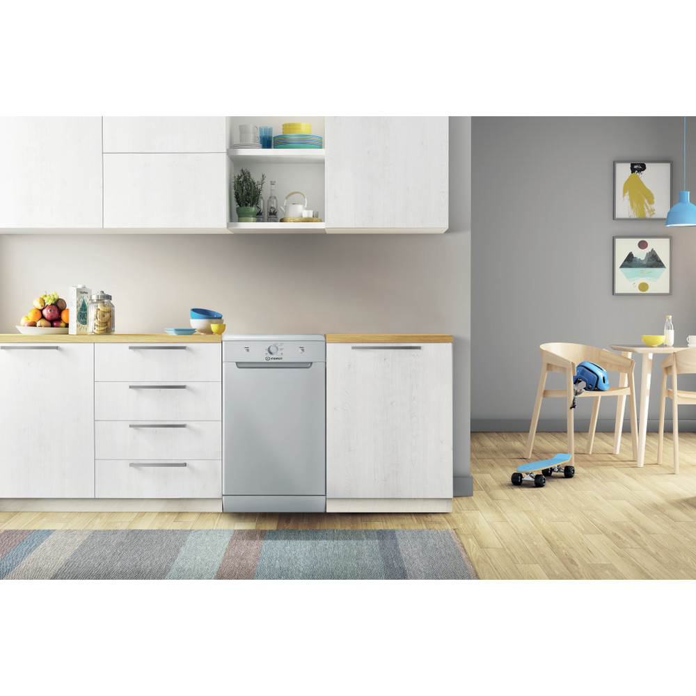 Indesit Посудомийна машина Соло DSCFE 1B10 S RU Соло A+ Lifestyle frontal
