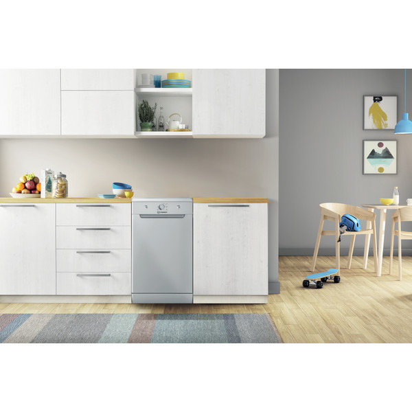 Indesit Посудомийна машина Соло DSCFE 1B10 S RU Соло A+ Lifestyle frontal