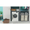 Indesit Perilica za rublje Samostojeći BWE 71283X WS EE N Bijela Prednje punjenje D Lifestyle frontal open