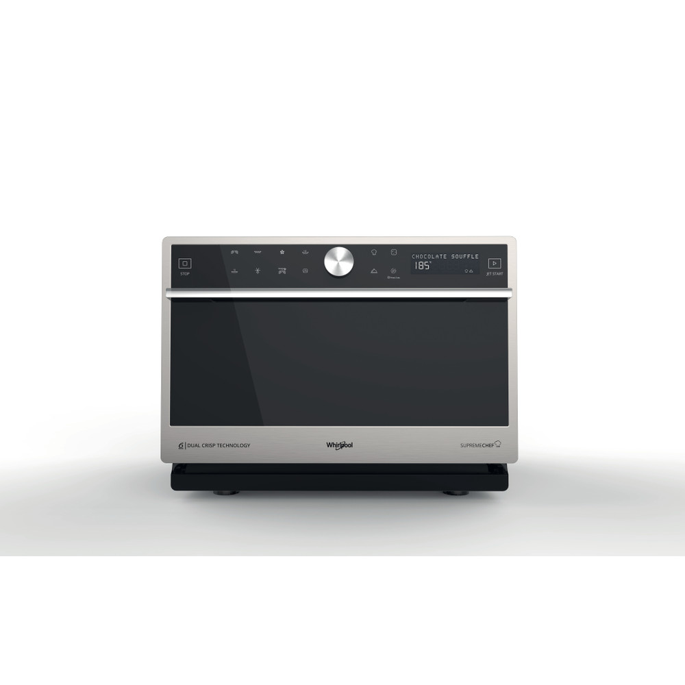 Whirlpool Microondas Libre instalación MWSC 9133 SX Acero inoxidable Electrónico 33 MW-Combi 1000.0 Frontal