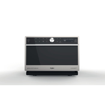 Whirlpool Four à micro-ondes Pose-libre MWSC 9133 SX Inox Électronique 33 Micro-ondes combiné 1000 Frontal