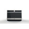 Whirlpool Mikrobølgeovn Fritstående MWSC 9133 SX Rustfrit stål Elektronisk 33 Mikroovn-Kombi 1000 Perspective