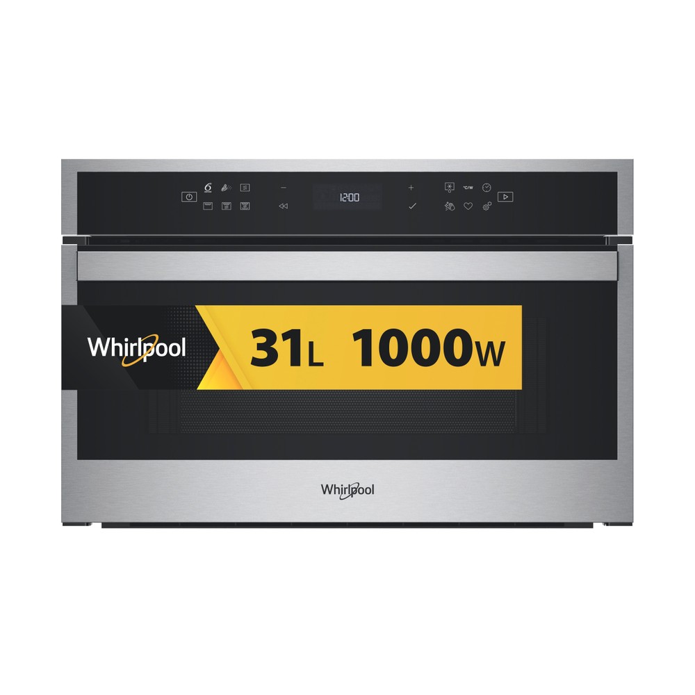 Whirlpool Microondas Encastre WMD6O4TX Acero inoxidable Electrónico 31 MW + Función Grill 1000.0 Frontal