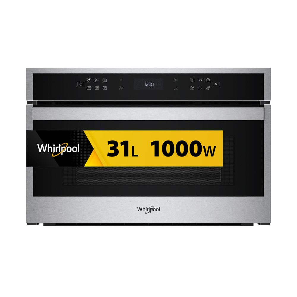 Whirlpool Мікрохвильова піч Вбудований (-а) WMD6O4TX Нержавіюча сталь Електронне 31 Мікрохвильова піч з функцією гриль 1000 Frontal