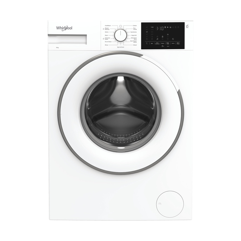 Whirlpool Tvättmaskin Fristående AMM 86W EE White Front loader A Frontal