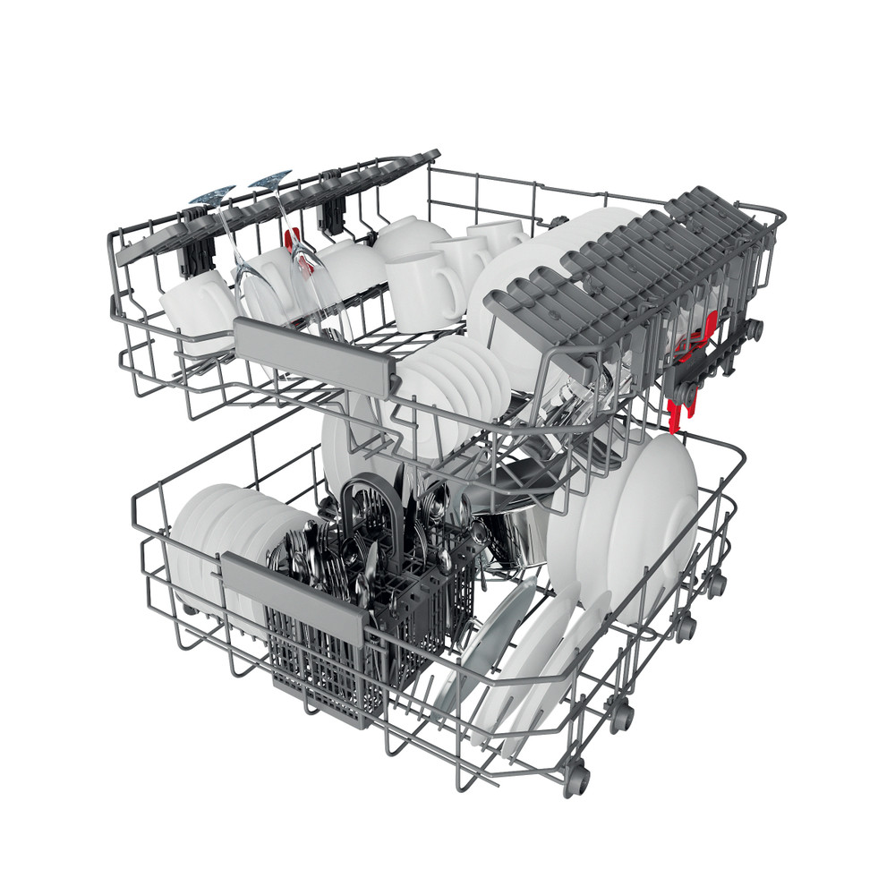 Whirlpool Diskmaskin Inbyggda WH2UD14BN60W Underbyggd D Technical Translucent
