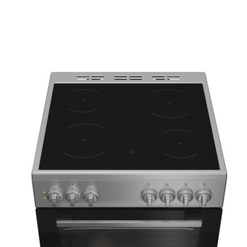 Indesit Готварска печка I6V5PMS Сребрист Electrical Heating element