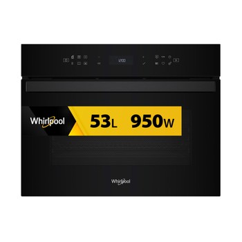 Whirlpool Four à micro-ondes Encastrable WCW6O7HTB Noir Électronique 53 Micro-ondes combiné 950 Frontal