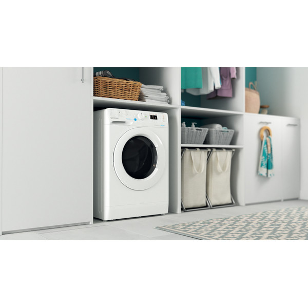 Indesit Mosó-szárító Szabadonálló BDA 761483X W EE N Fehér Elöltöltős Lifestyle perspective