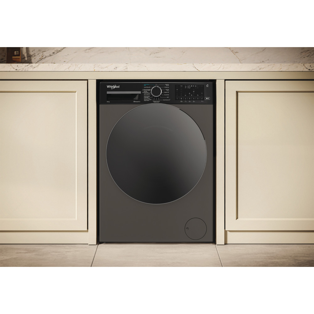 Whirlpool Lavadora secadora Libre instalación WAD 9636G SPT Manhattan Grey Cargador frontal Lifestyle frontal