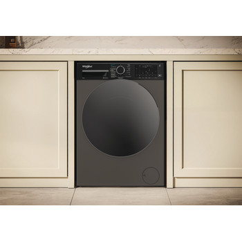 Whirlpool Lavadora secadora Libre instalación WAD 9636G SPT Manhattan Grey Cargador frontal Lifestyle frontal
