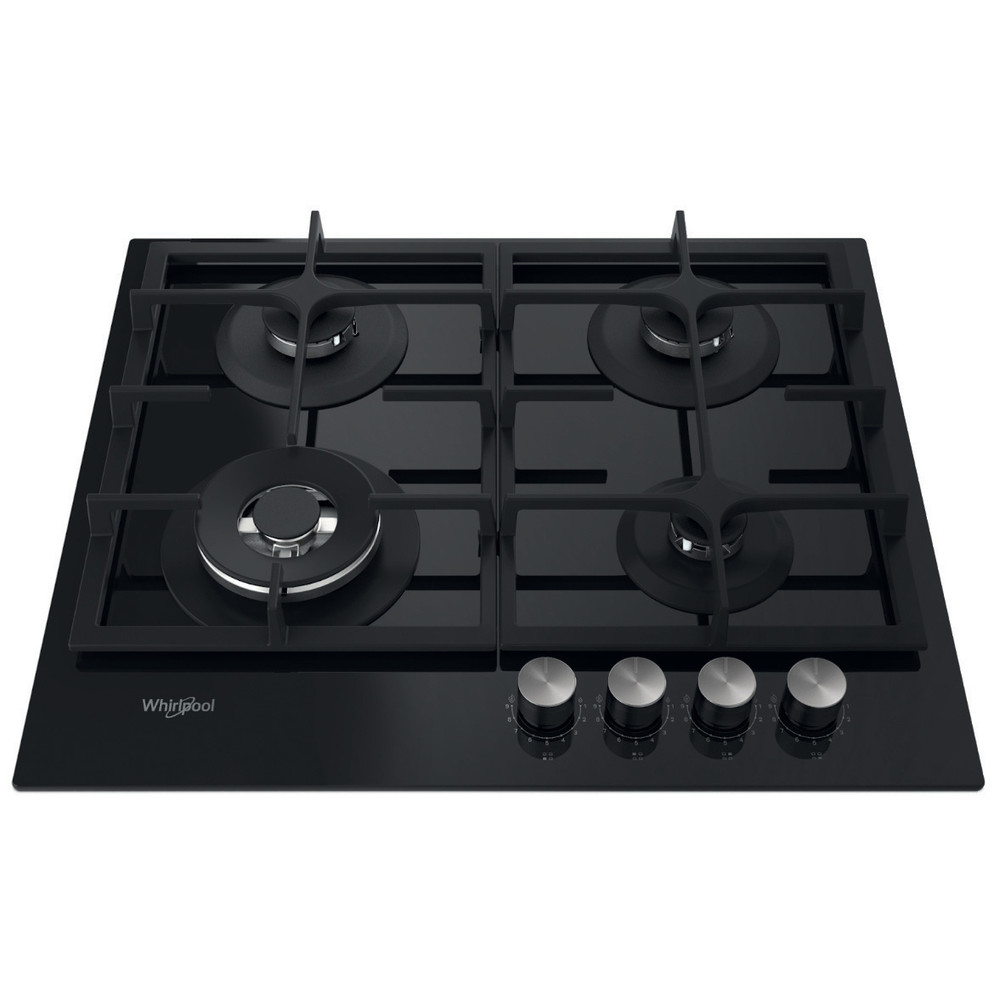 Whirlpool Főzőlap GOFL 629/NB1 Fekete Gáz Frontal top down