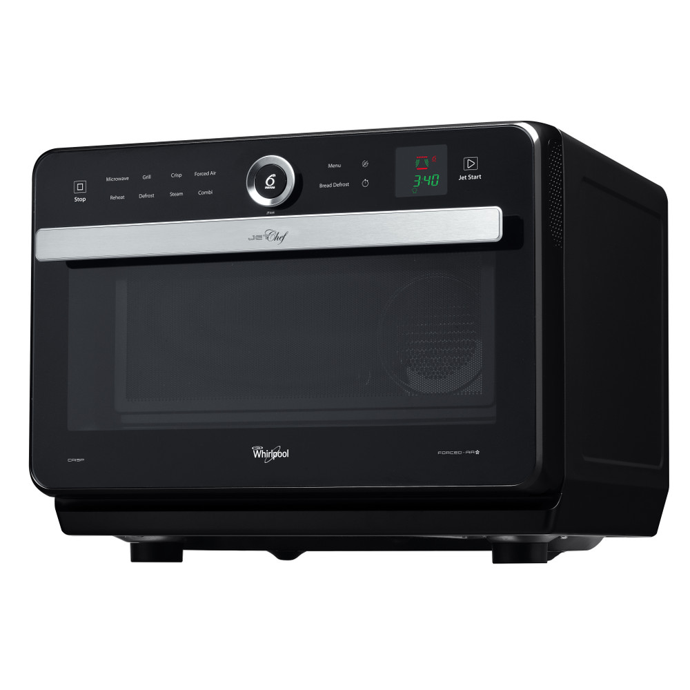 Whirlpool Magnetron Vrijstaand JT 469 BL Zwart Elektronisch 33 MW-Combi 950 Frontal