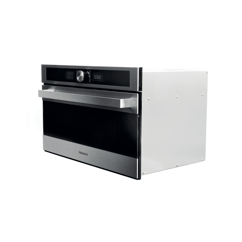 Hotpoint Microwave Built-in MD 554 IX H Stainless Steel Electronic 31 MW+Grill function 1000 Perspective