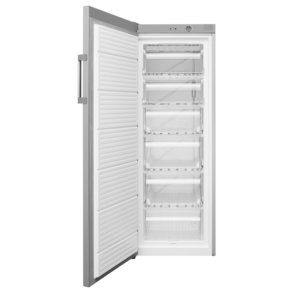Indesit Zamrzivač Samostojeći UI6 1 S.1 Srebrna Frontal open