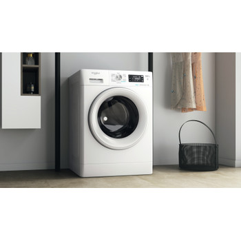 Whirlpool Práčka Voľne stojace FFB 8258 WV EE Biela Spredu plnená B Lifestyle perspective