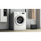 Whirlpool Veļas mazgājamā mašīna Brīvi stāvošs FFB 8258 WV EE Balts Priekšējās ielādes B Perspective