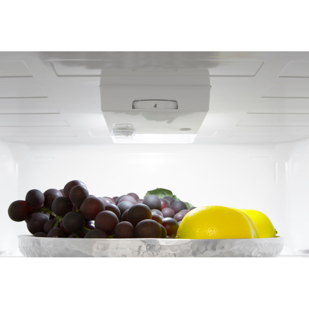 Hotpoint Fridge-Freezer Combination Free-standing HBNF 55182 S AQUA UK Silver 2 doors Lifestyle control panel