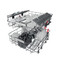 Whirlpool Astianpesukone Kalusteisiin sijoitettava WUO 3T141 P X Työtason alle C Frontal