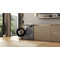 Whirlpool Pesukone Vapaasti sijoitettava W7 99S SILENCE EE Hopea Edestä täytettävä A Perspective