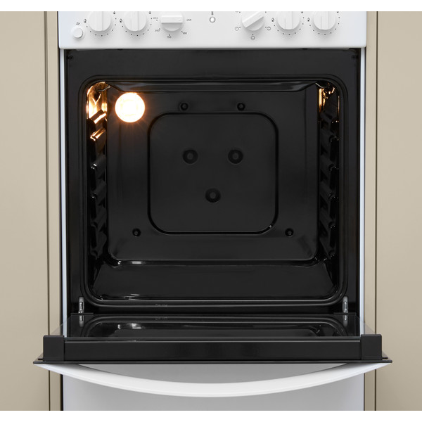 Indesit Tűzhely IS5G4KHW/E Fehér Gáz Cavity