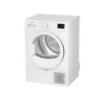 Indesit Сушилна машина C YSD 72D WW EE Бял Perspective