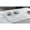 Whirlpool Hob WL S5360 BF/W Bela Induction vitroceramic Frontal
