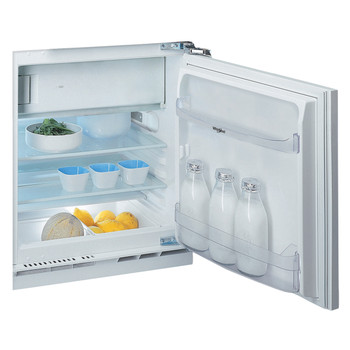 Whirlpool Refrigerador Encastre WBUF011 Blanco Perspective open